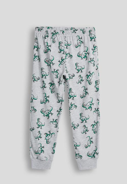 Pop Candy - Dino pj set - grey