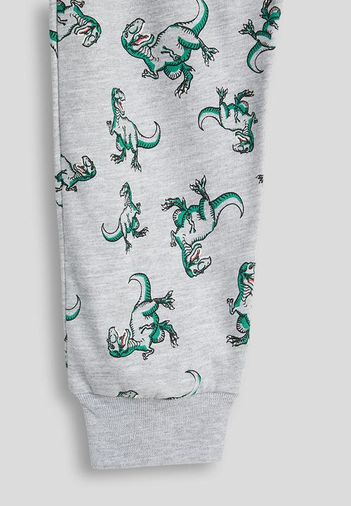 Pop Candy - Dino pj set - grey