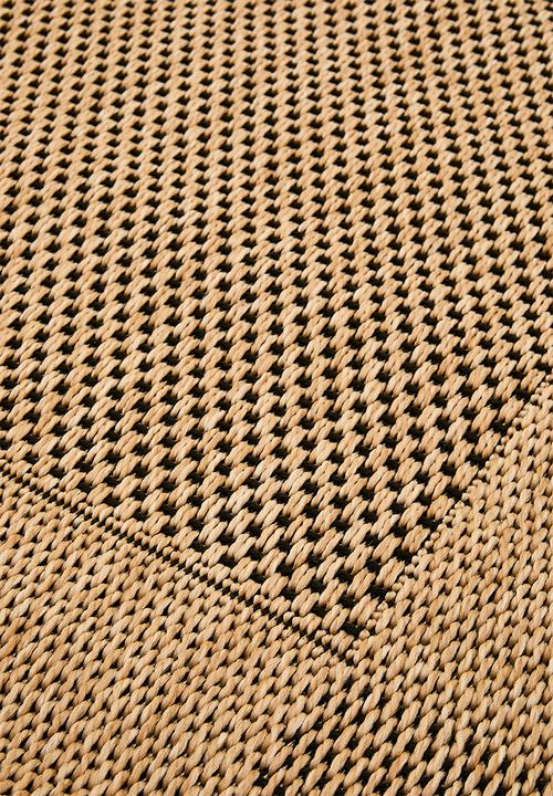 Fotakis - Radius Border Outdoor/Indoor Rug - Natural