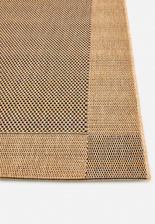 Fotakis - Radius Border Outdoor/Indoor Rug - Natural