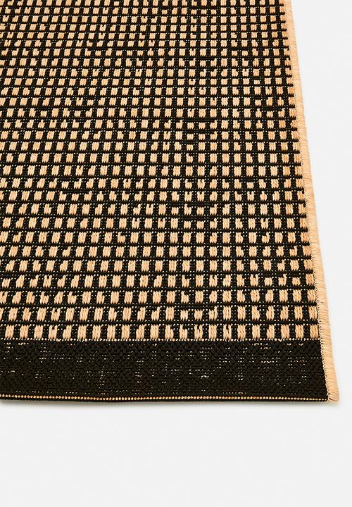 Fotakis - Juno Outdoor/Indoor Rug - Black & Nat