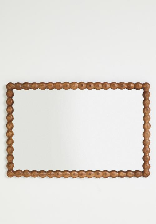 Sixth Floor - Boba Wooden Mirror - Natural