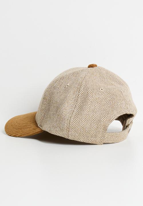 POLO - 6 Panel Herringbone Peak - Tan