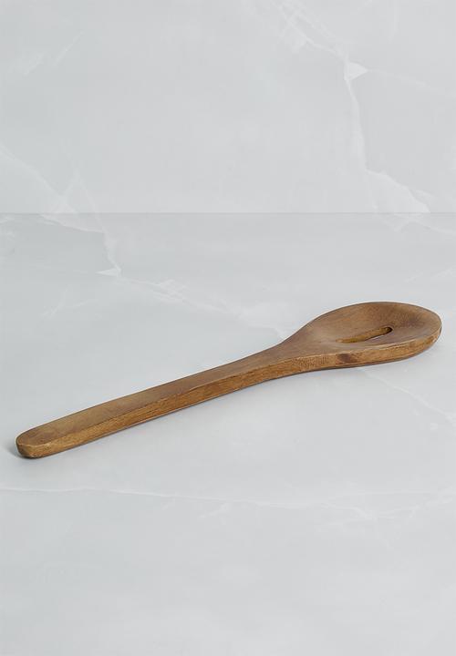 Sixth Floor - Wooden Serving Spoons set of 2 - Natural