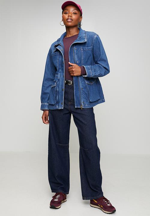 Levi’s® - Karlie utility jacket - med indigo - worn in
