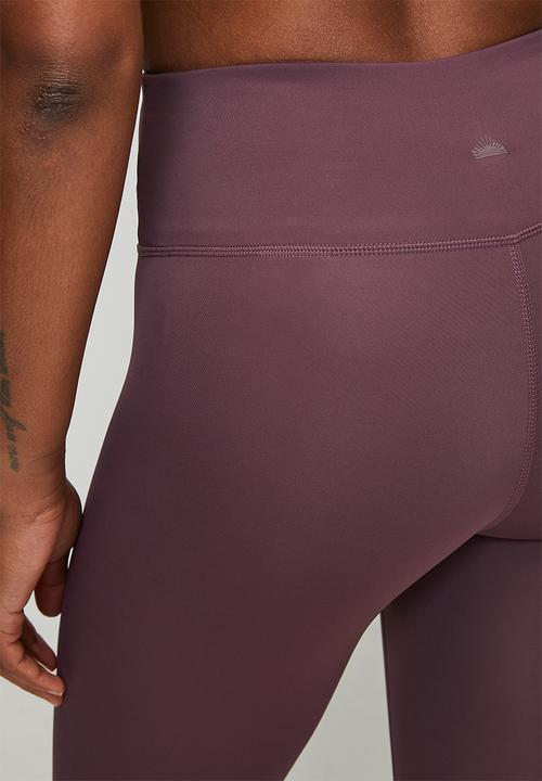 Cotton On - Ultra Move Full Length Tight - Choc Plum