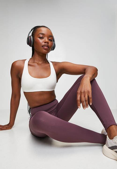 Cotton On - Ultra Move Full Length Tight - Choc Plum
