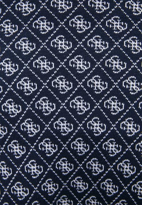 GUESS - Aubrey 4G Skirt - Blue And Cream