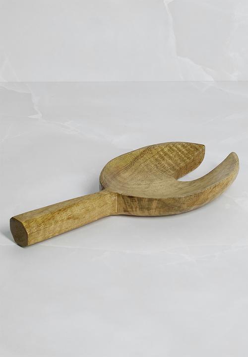 Sixth Floor - Salad Servers set of 2 - Natural