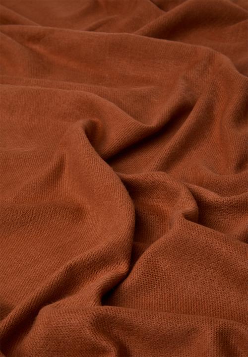 Haven & Earth  - Melody Throw - Cinnabar