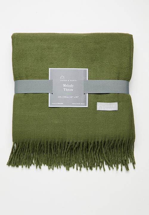 Haven & Earth  - Melody Throw - Hunter