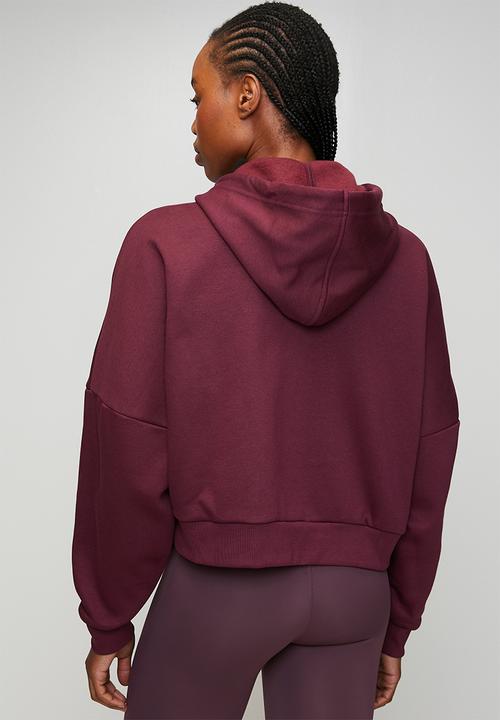 adidas Originals - Ess F Z Hoodie W S26 - Maroon