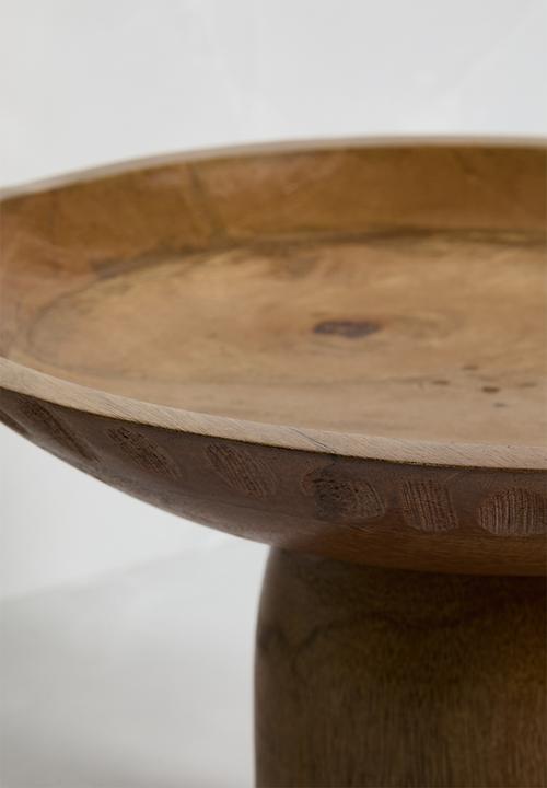 Sixth Floor - Carved Wooden Bowl - Natural