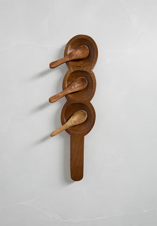 Sixth Floor - Wooden Tapas Server - Natural