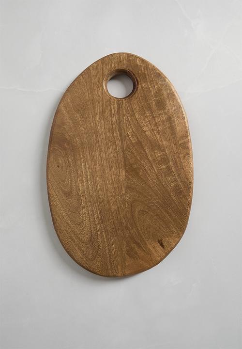 Sixth Floor - Organic Shape Wooden Chopping Board - Natural