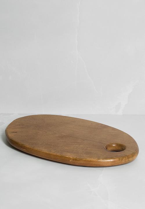 Sixth Floor - Organic Shape Wooden Chopping Board - Natural