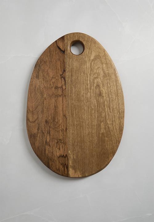 Sixth Floor - Organic Shape Wooden Chopping Board - Natural