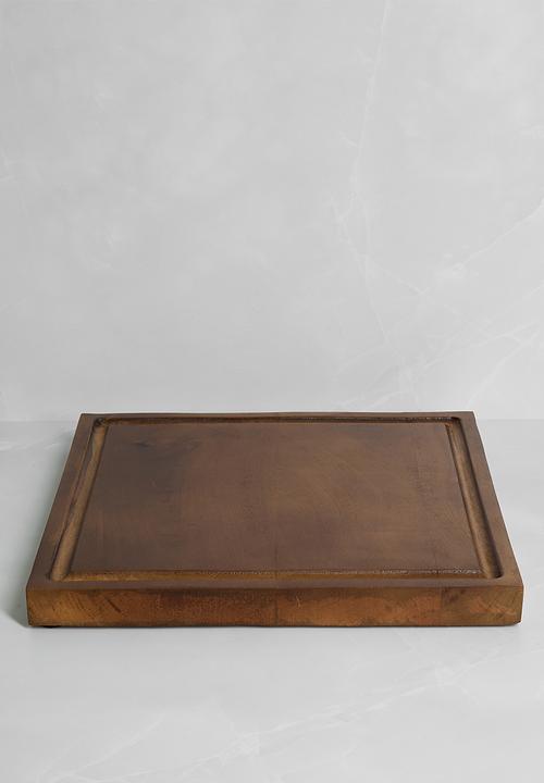 Sixth Floor - Square Wooden Chopping Board - Natural
