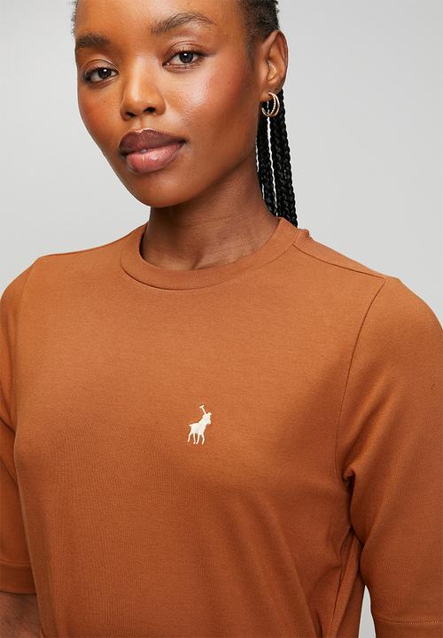 POLO - Wmn Melody Casual Wrap Dress - Clay