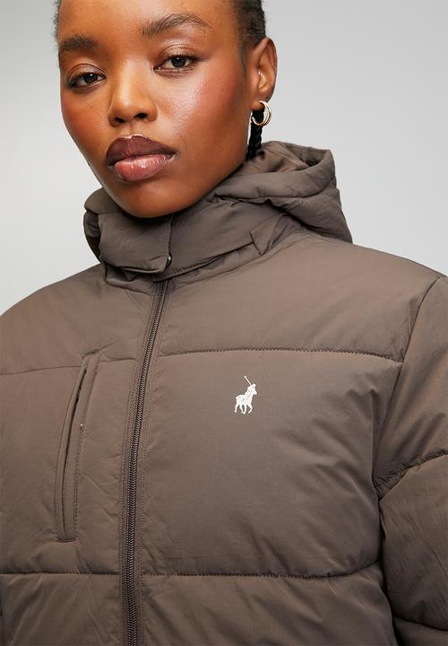 POLO - Wmn Piper Puffer Jacket - brown