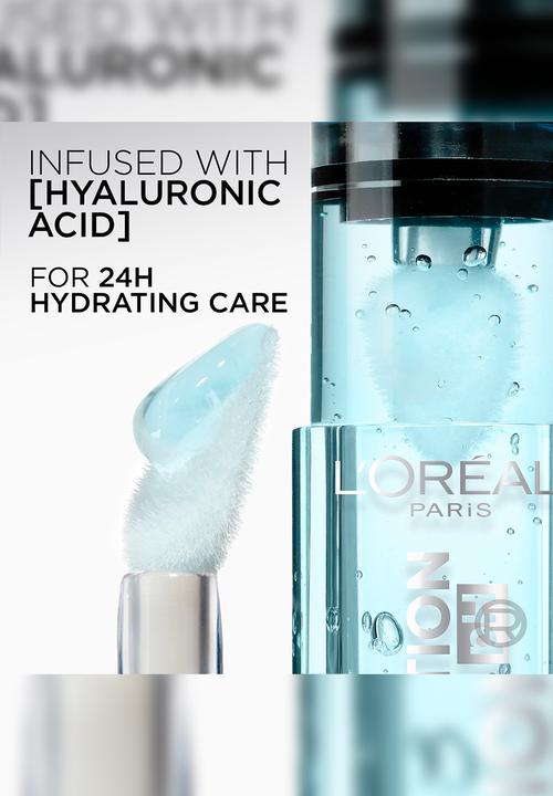 L'Oreal Paris - Plump Ambition PH Hyaluron Lip Oil - 113 Cristal Ice