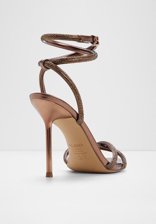 ALDO - Manaelden ankle strap heel - bronze