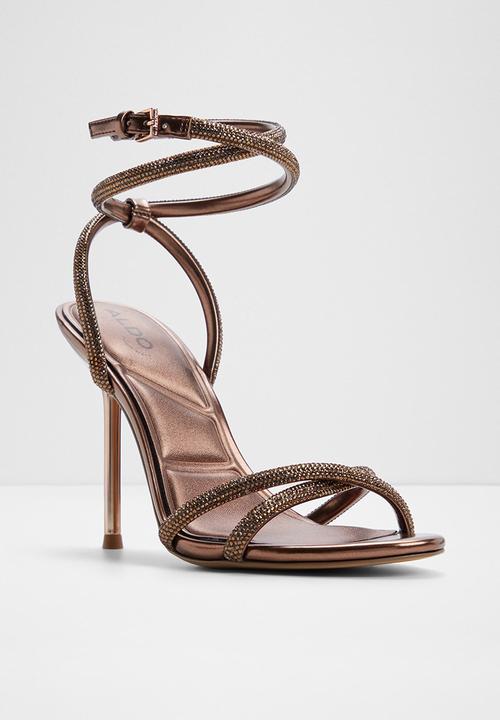 ALDO - Manaelden ankle strap heel - bronze