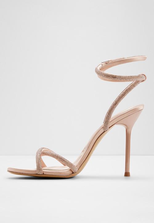 ALDO - Manaelden ankle strap heel - open pink