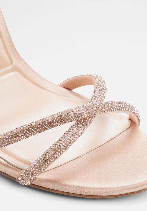 ALDO - Manaelden ankle strap heel - open pink