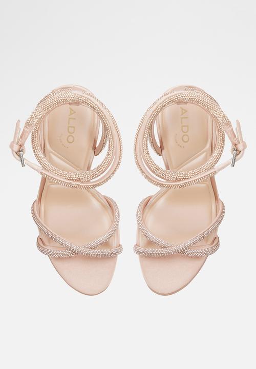 ALDO - Manaelden ankle strap heel - open pink