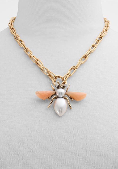 ALDO - Queenbee Ice Necklace - Gold
