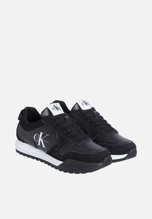 Calvin Klein - Toothy Runner Laceup - Black/Bright White