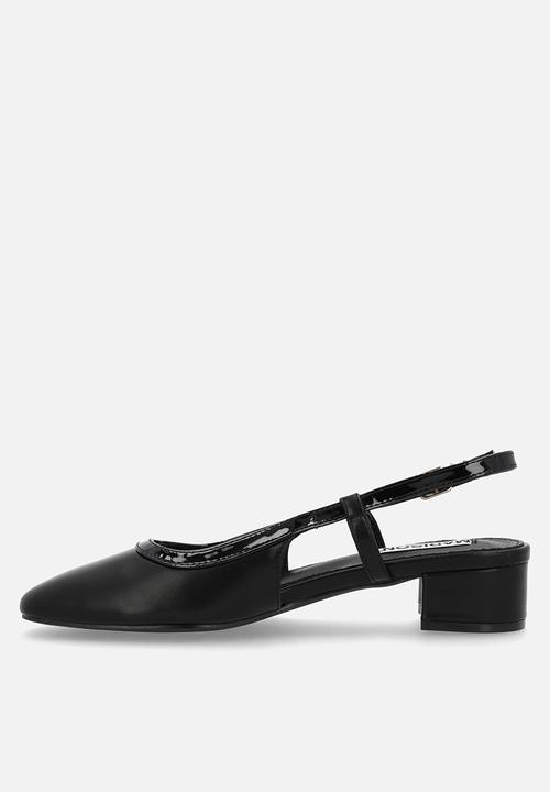 Madison® - Oksana slingback heel - black