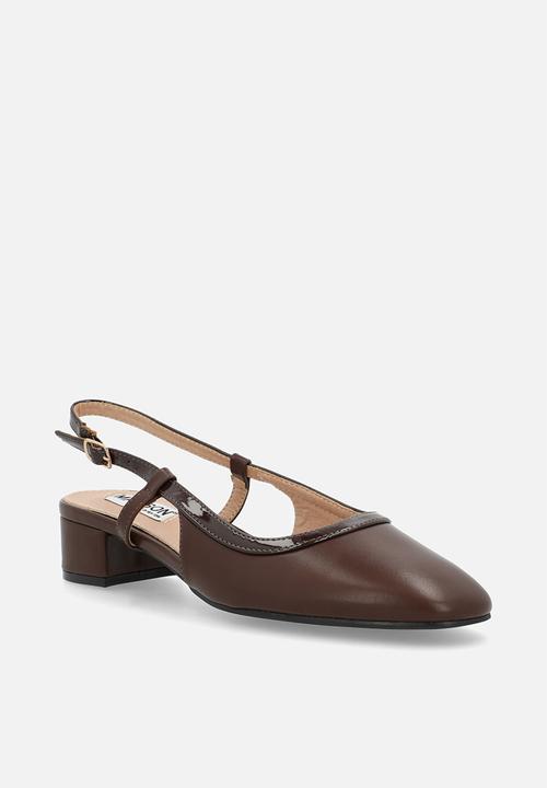 Madison® - Oksana slingback heel - chocolate