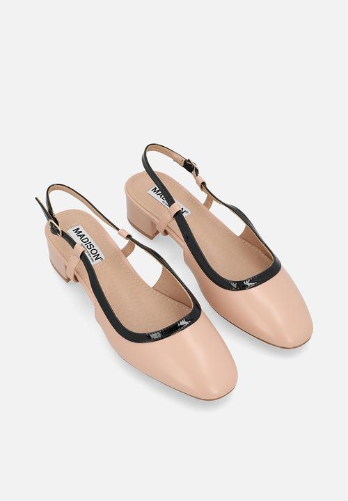Madison® - Oksana slingback heel - neutral & black