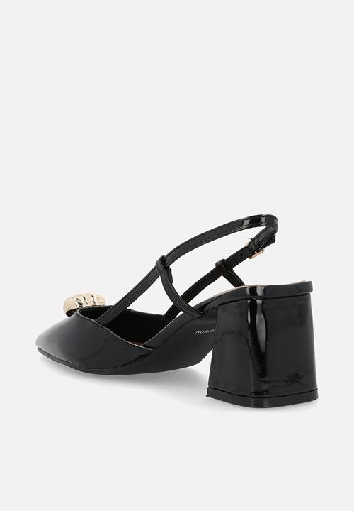 Madison® - Odyssey slingback heel - black