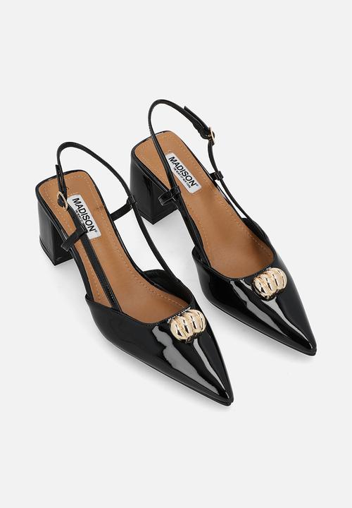 Madison® - Odyssey slingback heel - black
