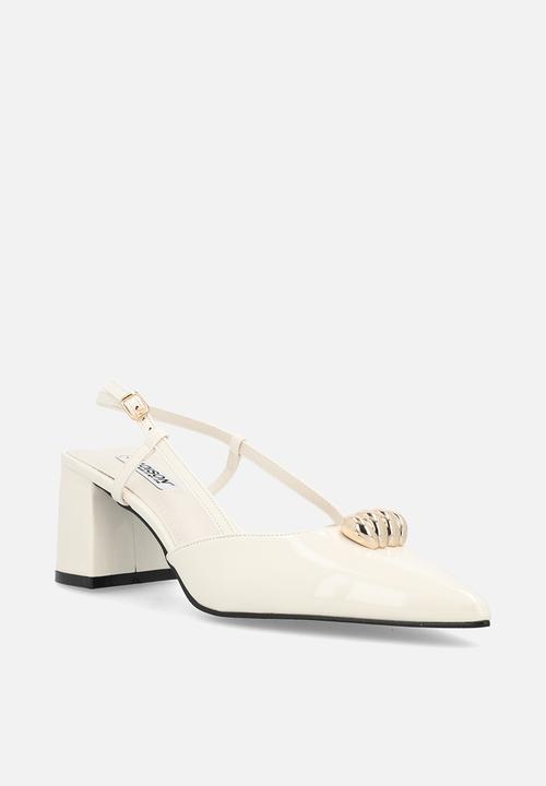 Madison® - Odyssey slingback heel - off white