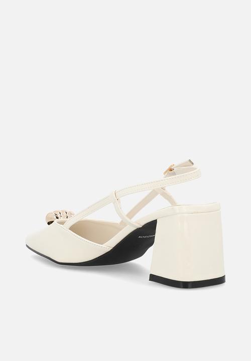 Madison® - Odyssey slingback heel - off white