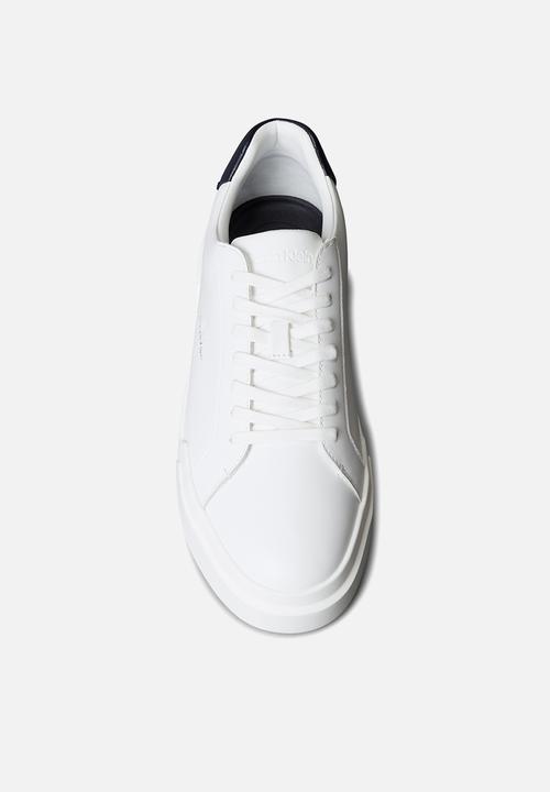 Calvin Klein - Chunky Cupsole Laceup - Bright White/Navy