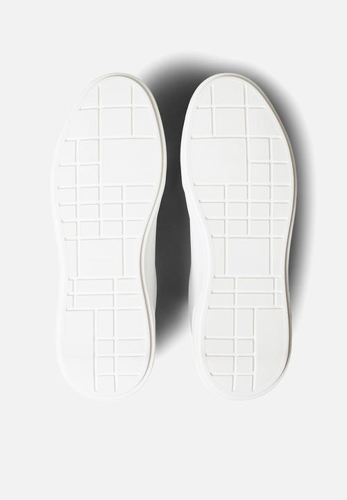 Calvin Klein - Chunky Cupsole Laceup - Bright White/Adrenaline Rush
