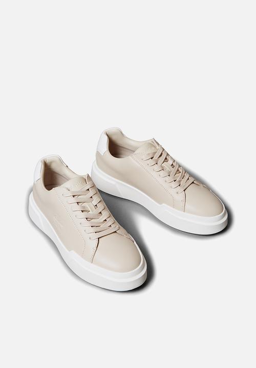Calvin Klein - Chunky Cupsole Laceup - Stony Beige/Bright White