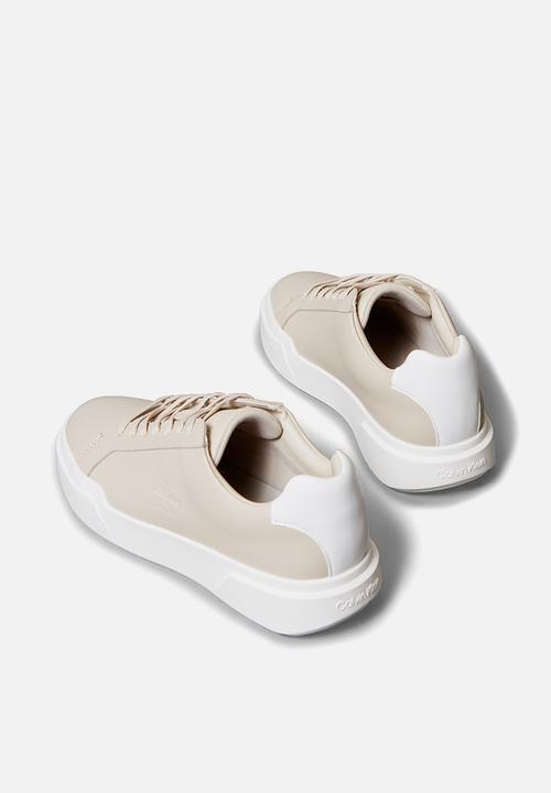 Calvin Klein - Chunky Cupsole Laceup - Stony Beige/Bright White