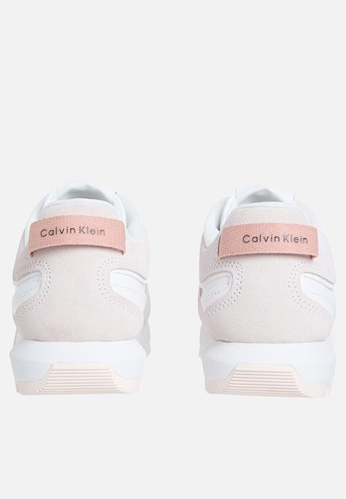 Calvin Klein - Toothy Runner Laceup - White/Ancient White