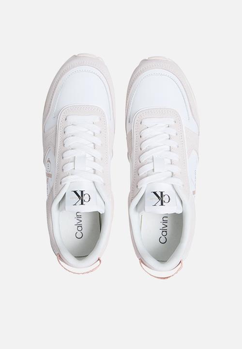 Calvin Klein - Toothy Runner Laceup - White/Ancient White