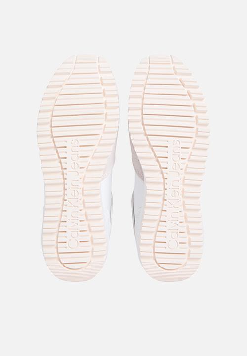 Calvin Klein - Toothy Runner Laceup - White/Ancient White