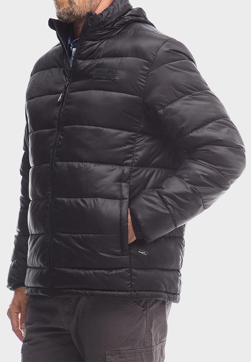 JEEP - Long Sleeve Puffer Jacket - Black