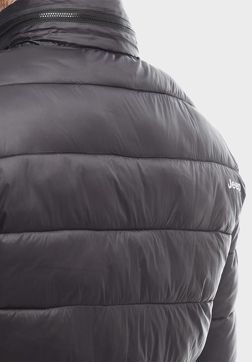 JEEP - Long Sleeve Puffer Jacket - Black