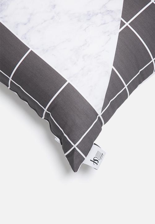 Sixth Floor - Triangle element printed cushion