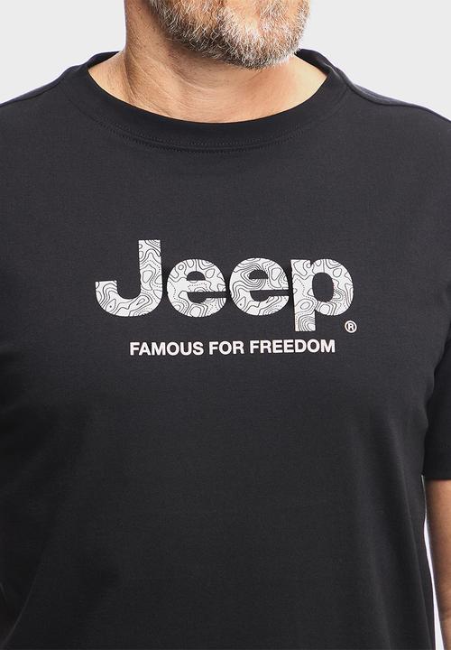 JEEP - Logo Jeep Tee - Black